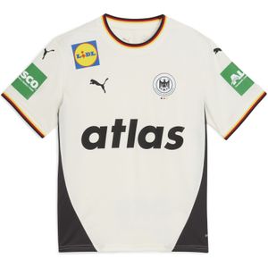 PUMA Duitsland Handbal thuisshirt, Grijs/Wit, Maat 4-5Y