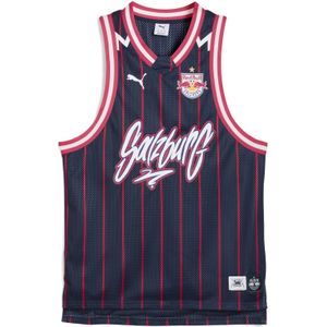 PUMA HOOPS x FC Rood Bull Salzburg shirt voor Heren, Blauw/Rood, Maat S