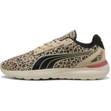 PUMA - Softride Cosmic Animal Flair - Badslippers - Roze/Zwart/Bruin