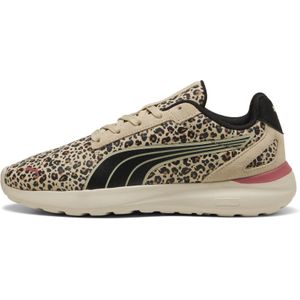 PUMA - Softride Cosmic Animal Flair - Badslippers - Roze/Zwart/Bruin