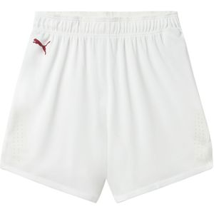 PUMA Saski Baskonia uit-basketbalshort voor Heren, Wit, Maat S