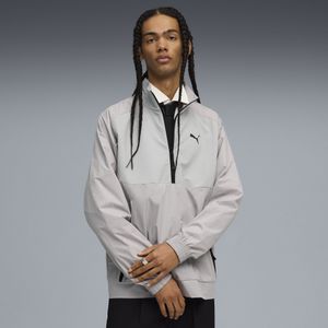 PUMATECH - Relaxed Sweatshirt - Grijs - Halve Rits - Heren