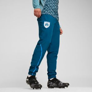 PUMA Olympique de Marseille geweven pre-match broek, Blauw