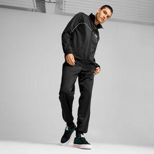 PUMA Trainingspak met lijnen, Zwart