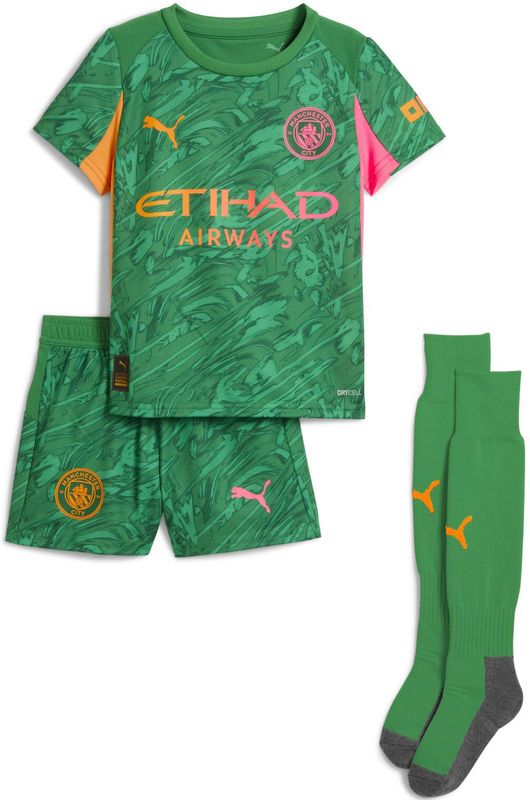 PUMA - Manchester City 25/26 - Mini-Keeperstenue - Groen