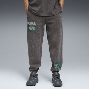 PUMA Hoopocalypse uniseks sweatpant, Grijs, Maat S