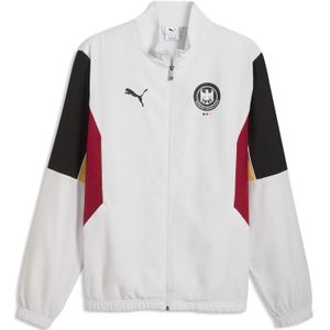 PUMA Duitse handbalbond Archive trainingsjack voor Heren, Grijs, Maat S