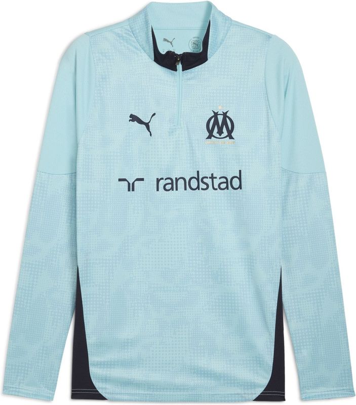 Puma - OM 2025/26 - Trainingsshirt - Blauw - Polyester