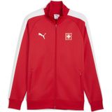 PUMA - Switzerland T7 - Trainingsjack - Rood/Wit