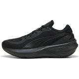 PUMA - Scend Pro 2 - Hardloopschoenen - Zwart/Grijs - Mesh - Dempingsniveau Gemiddeld