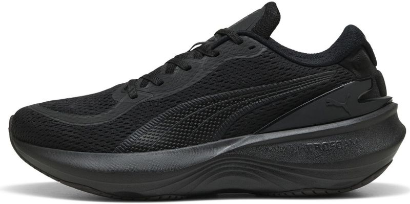 PUMA - Scend Pro 2 - Hardloopschoenen - Zwart/Grijs - Mesh - Dempingsniveau Gemiddeld