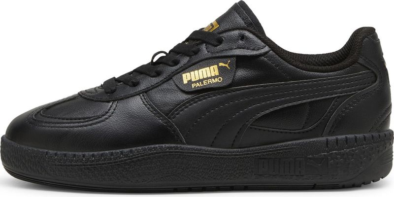 PUMA - Palermo - Leren Sneakers - Zwart