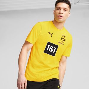 PUMA Borussia Dortmund trainingsshirt, Zwart/Geel