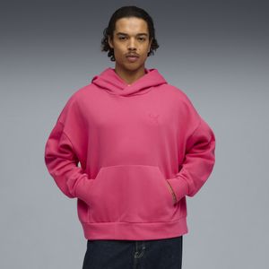 PUMA - Wardrobe Essentials - Fleece Hoodie - Roze - Boxy Pasvorm