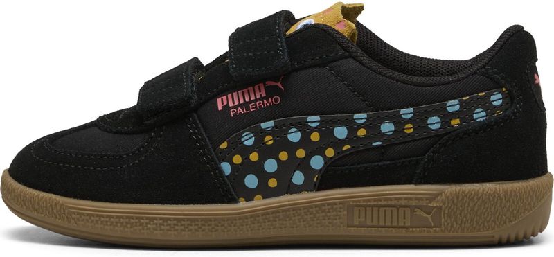 PUMA Palermo Moody Cat sneakers, Zwart/Goud, Maat 27,5