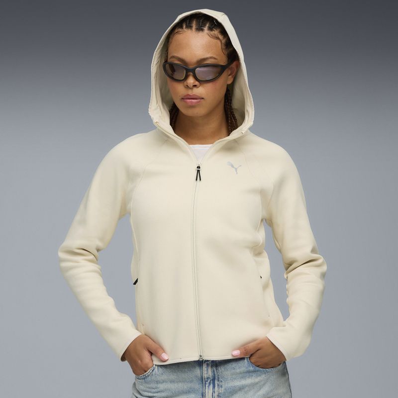 PUMA - Evostripe - Hoodie - Met Rits - Dames