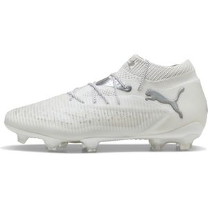 FUTURE 8 ULTIMATE FG voetbalschoenen, Wit/Zilver, Maat 47 | PUMA