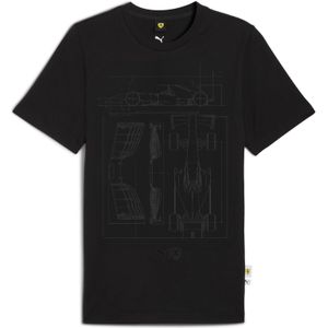 PUMA - Scuderia Ferrari - T-shirt - Zwart - Heren