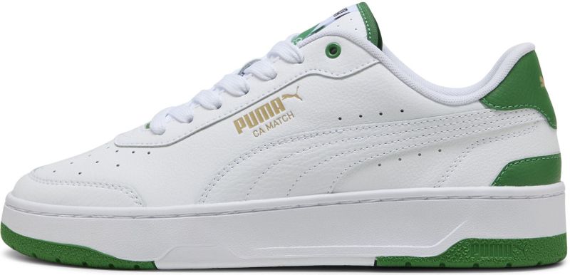 PUMA - Match Sneakers - Groen/Wit - Imitatieleer