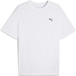 Speedcat Grafisch uniseks T-shirt, Wit, Maat S | PUMA
