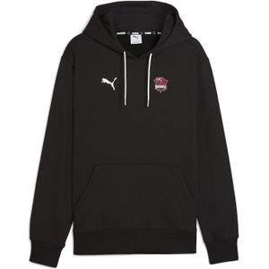 PUMA Saski Baskonia Fanwear basketbalhoodie voor Heren, Zwart, Maat S