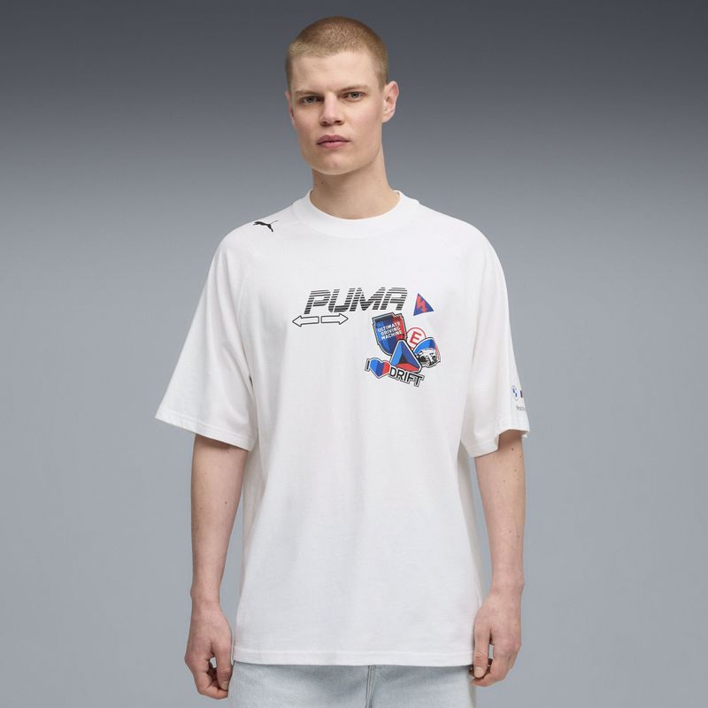 PUMA - BMW M Motorsport - Sticker T-shirt - Wit