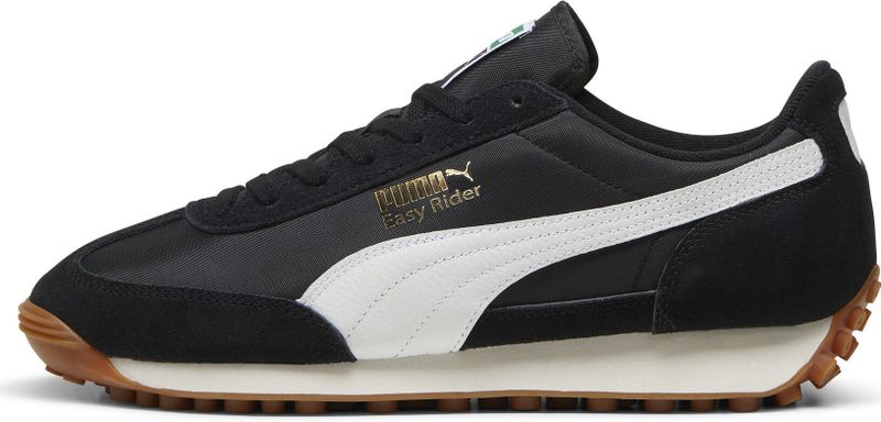 Easy Rider Vintage uniseks sneakers, Zwart/Wit, Maat 44 | PUMA