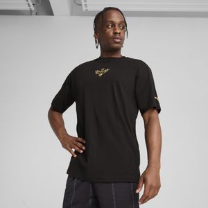 PUMA Melo Alwayz Op 1 basketbalshirt voor Heren, Zwart, Maat S