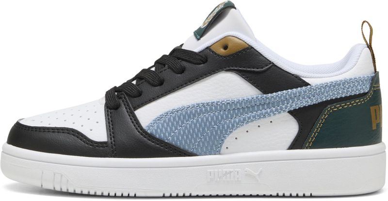 PUMA - Rebound V6 Low Run Fun - Sneakers - Groen - Basketbalschoenen