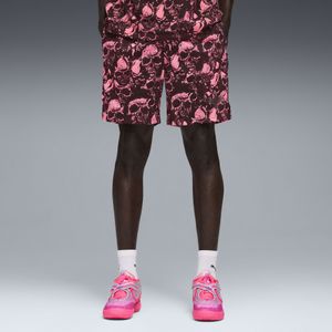 PUMA LaMelo World Tour-nament short voor Heren, Grijs, Maat S