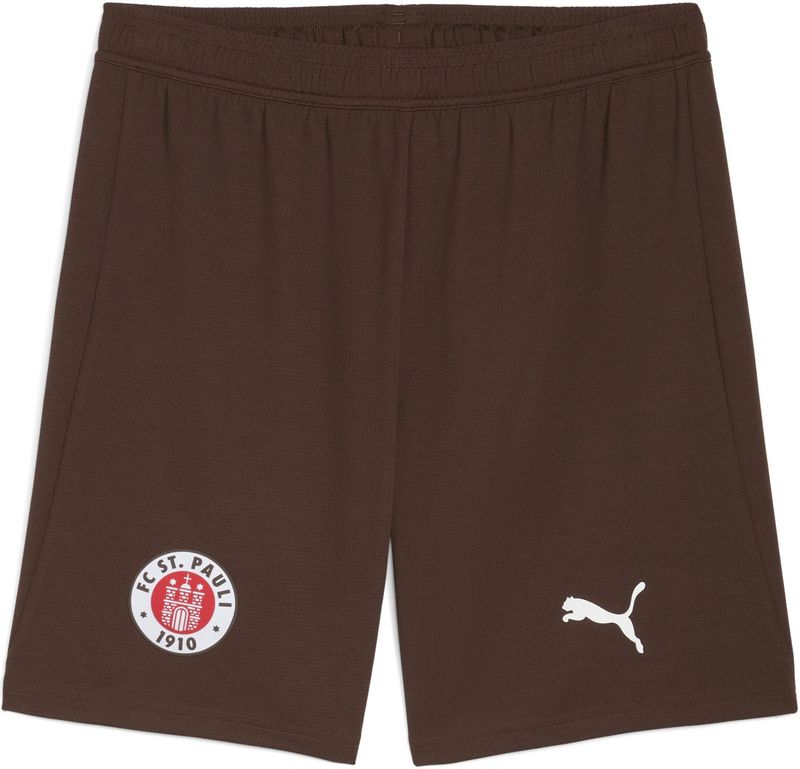 PUMA - FC St. Pauli 25/26 Short - Bruin - Gerecycled Materiaal