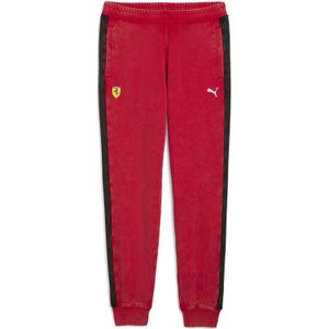 PUMA Scuderia Ferrari T7 broek voor Heren, Rood, Maat S