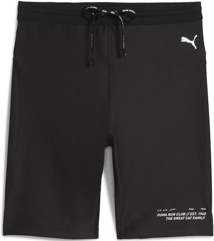 PUMA - RUN CLUB - Korte Legging - Zwart