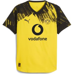 PUMA Borussia Dortmund 25/26 Authentic thuisshirt voor Heren, Zwart/Geel, Maat XS