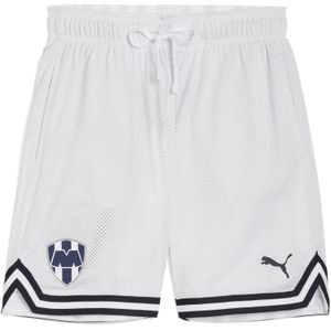 PUMA HOOPS x CF MONTERREY Basketbalshort voor Heren, Grijs/Wit, Maat S