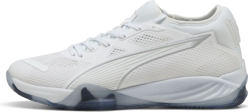 PUMA - Eliminate NITRO SQD 4 - Handbalschoenen - Wit/Zilver