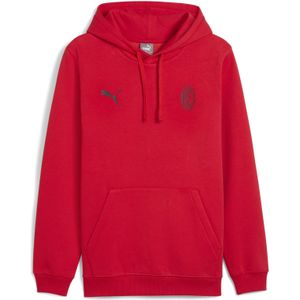 PUMA - FtblEssentials - Hoodie - Zwart/Rood