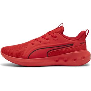 PUMA - SOFTRIDE Carson - Hardloopschoenen - Zwart/Rood - Gerecycled Materiaal