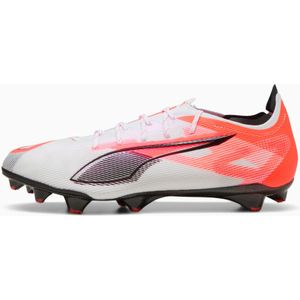 PUMA ULTRA 5 CARBON FG voetbalschoenen voor Heren, Wit/Zwart/Rood