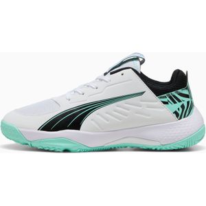 PUMA Accelerate UNTMD handbalschoenen, Wit/Zwart