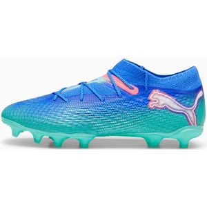 PUMA FUTURE 7 PRO+ FG/AG voetbalschoenen, Blauw/Wit