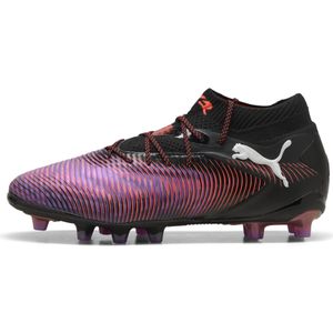FUTURE 8 ULTIMATE AG voetbalschoenen voor Dames, Zwart/Rood/Wit, Maat 38 | PUMA