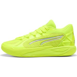 PUMA Stewie 4 Flawless basketbalschoenen voor Dames, Groen, Maat 35,5