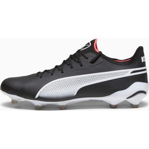 PUMA KING ULTIMATE FG/AG voetbalschoenen voor Dames, Wit/Roze/Zwart