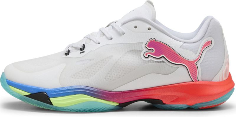 PUMA - Vantage NITRO - Handbalschoenen - Groen/Zwart/Wit