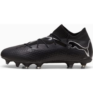 PUMA FUTURE 7 PRO FG/AG voetbalschoenen, Zilver/Zwart