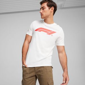 PUMA F1 ESS Motorsport logo-T-shirt, Wit