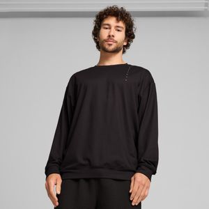 PUMA STUDIO FOUNDATION top met ronde hals, Zwart