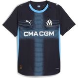 PUMA Olympique de Marseille 25/26 authentiek uitshirt voor Heren, Blauw, Maat S