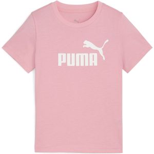 PUMA ESS No. 1-logo T-shirt voor Heren, Roze, Maat 4-5Y